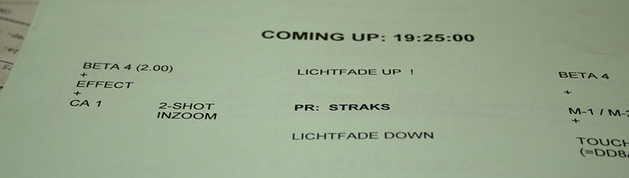 Fade-in/out/up Licht